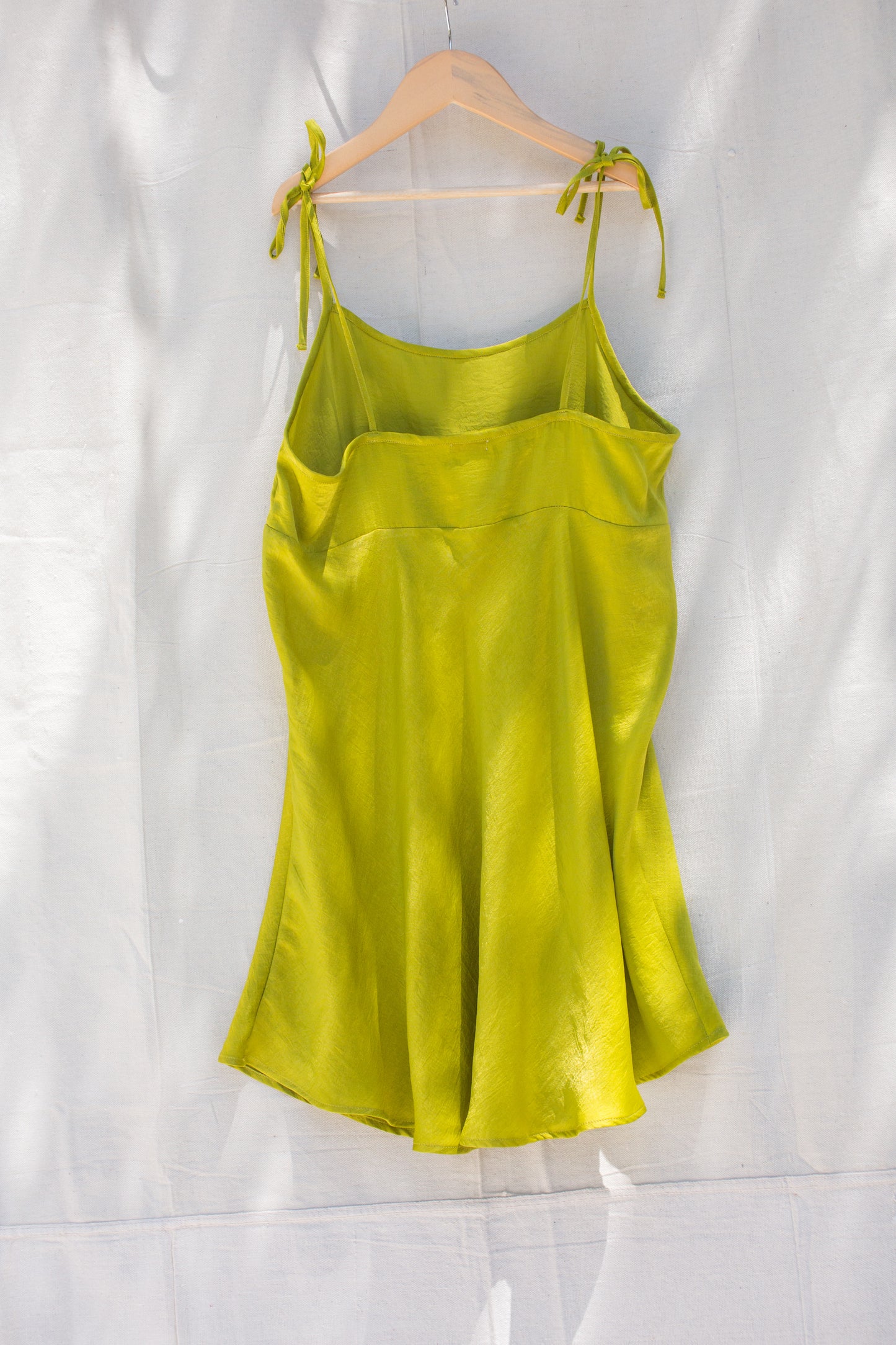 Moss Green Slip Dress