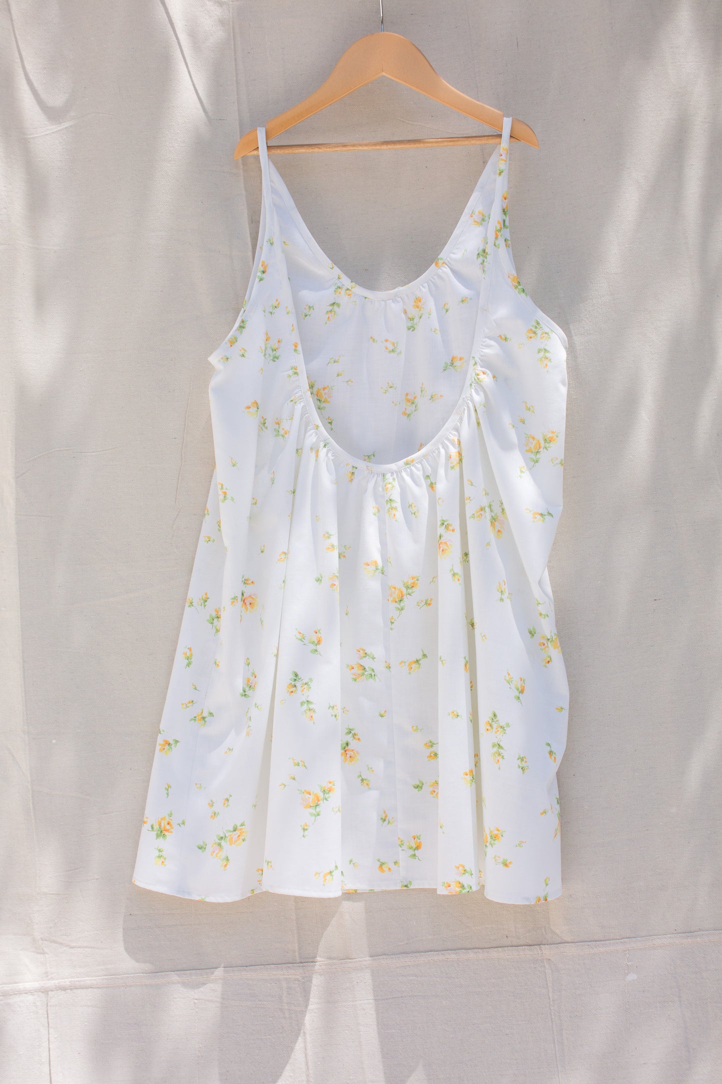 Yellow Rosebud Nightie