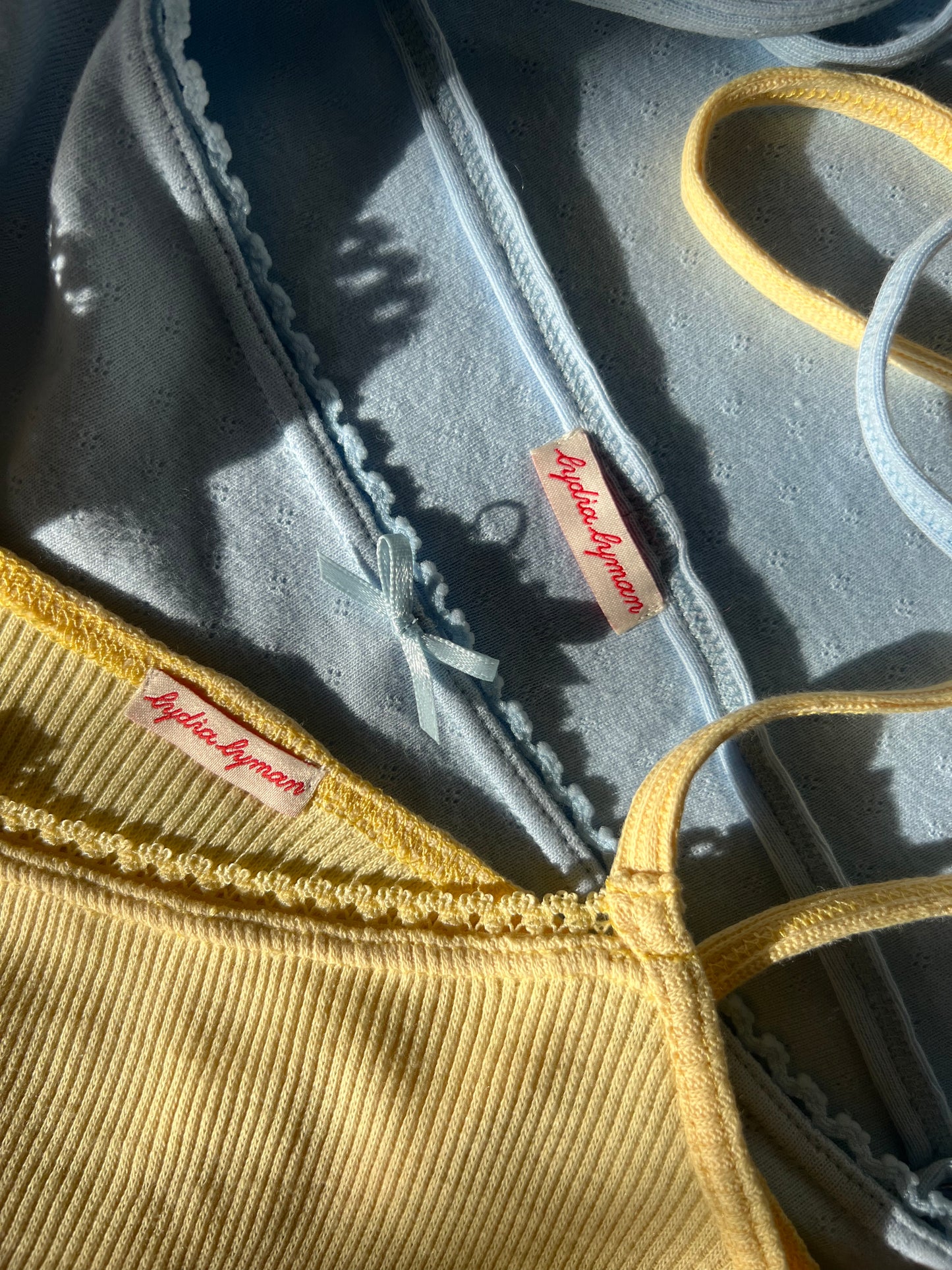 Baby Blue Pointelle Nightie