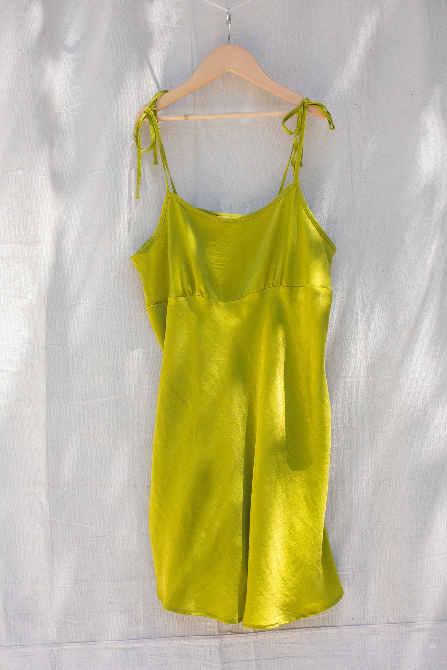 Moss Green Slip Dress