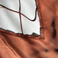 Chestnut Silk Slip Dress