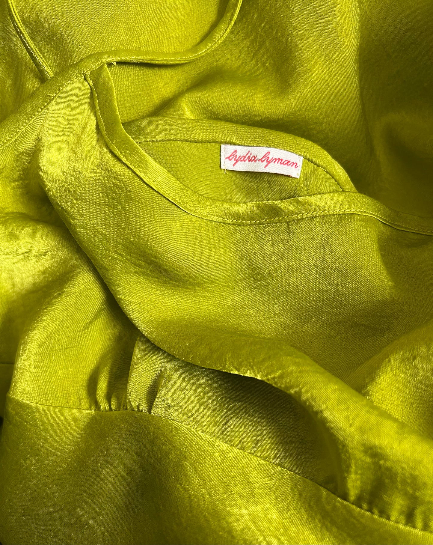 Moss Green Slip Dress